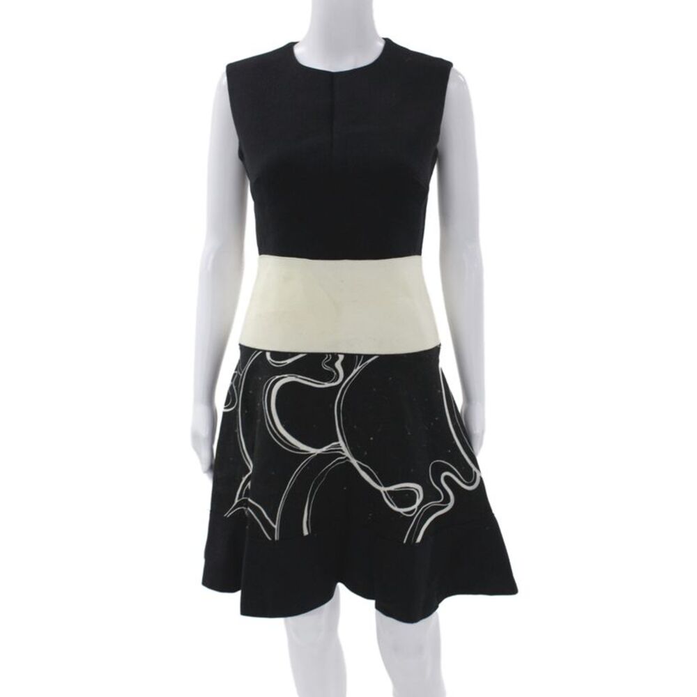 Giambattista Valli Women Fit & Flare Black Dress Size 38